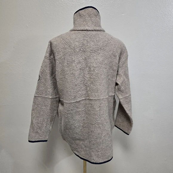 We Norwegians Alta Shearling Wool Jacket Size XS